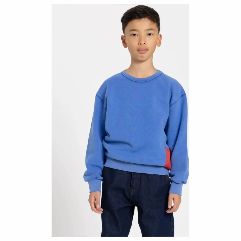 Sweat Blow Coton Bio | Bleu roi