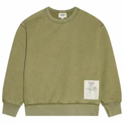 Sweat Blow Coton Bio | Vert kaki