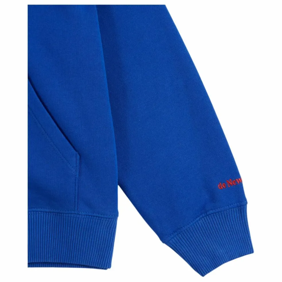 Sweat Bonjour Coton Bio | Bleu roi
