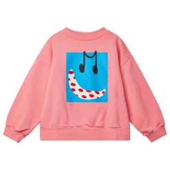 Sweat Bravo Musique Coton Bio | Rose