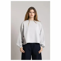 Sweat Bria Coton Bio | Gris perle