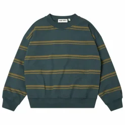 Sweat Bubble Rayé | Gris anthracite