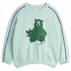 Sweat Camp Rodini Coton Bio | Bleu turquoise