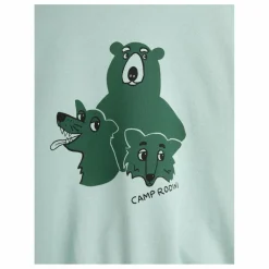 Sweat Camp Rodini Coton Bio | Bleu turquoise