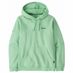 Sweat Capuche Fitz Roy Icon Uprisal Fibres Recyclées | Vert céladon