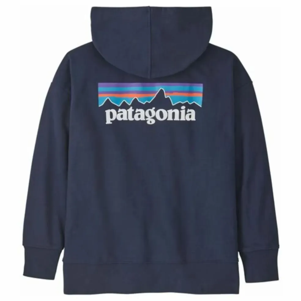 Sweat Capuche Logo Coton Bio | Bleu marine