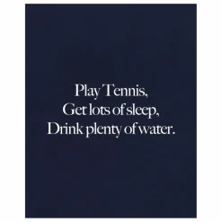 Sweat Capuche Play Tennis | Bleu marine