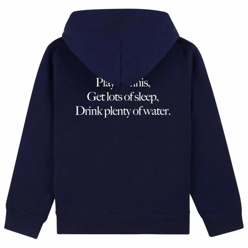 Sweat Capuche Play Tennis | Bleu marine