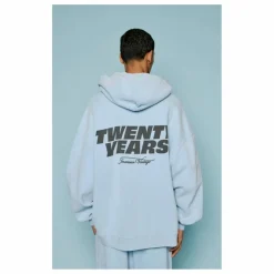 Sweat Capuche Plizzy - Capsule 20 ans | Bleu Clair