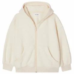 Sweat Capuche Zippé Bobypark | Ecru