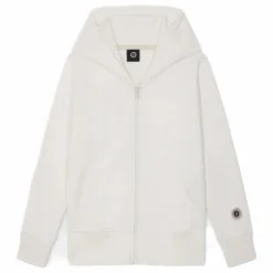 Sweat Capuche Zippé Iconic | Blanc cassé