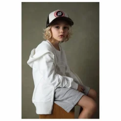 Sweat Capuche Zippé Iconic | Blanc cassé
