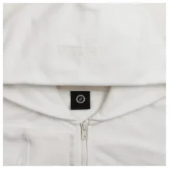 Sweat Capuche Zippé Iconic | Blanc cassé