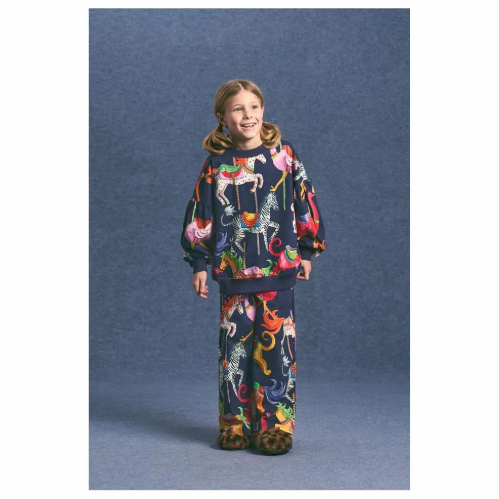 Sweat Carnival AO Coton Bio | Bleu marine