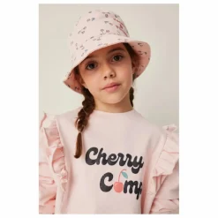Sweat Cerise Volants | Rose pâle
