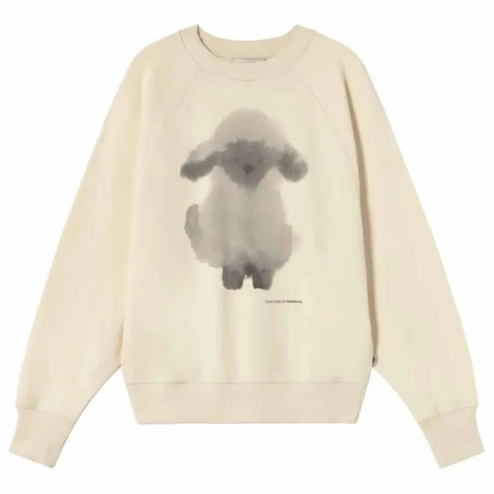Sweat Cloud Sheep Bonnie Coton Bio | Blanc