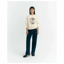 Sweat Cloud Sheep Bonnie Coton Bio | Blanc