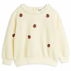 Sweat Coccinelles Coton Bio | Jaune