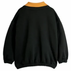 Sweat Col Panther Coton Bio | Noir