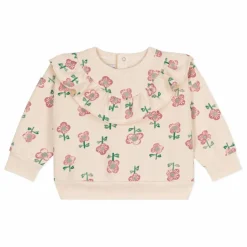 Sweat Col Volants | Beige