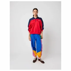 Sweat Color Block Coton Bio - Collection Femme | Rouge