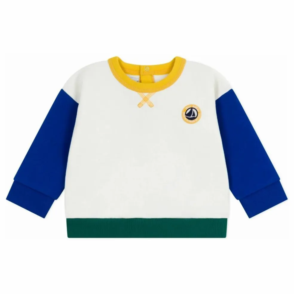 Sweat Colorblock | Ecru