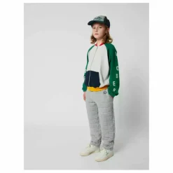 Sweat Colorblock Coton Bio | Gris chiné