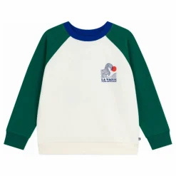 Sweat Colorblock La Vague | Ecru