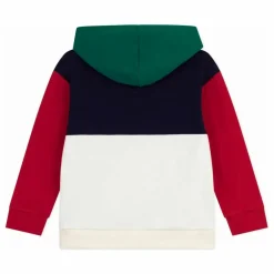 Sweat Colorblock Logo | Ecru