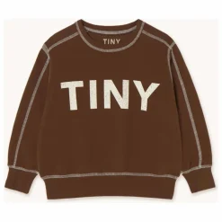 Sweat Contrasté Tiny Coton Bio | Marron
