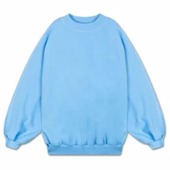 Sweat Coton Bio | Bleu azur