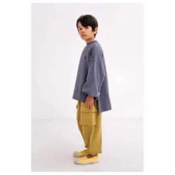 Sweat Coton Bio Boxy | Gris anthracite