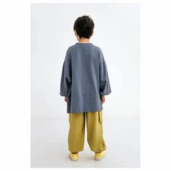 Sweat Coton Bio Boxy | Gris anthracite
