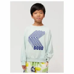 Sweat Coton Bio Shadow | Bleu