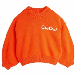 Sweat Coucou Manches Ballon Coton Bio | Rouge