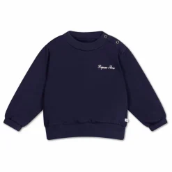 Sweat Cozydrop Coton Bio Bébé | Bleu marine