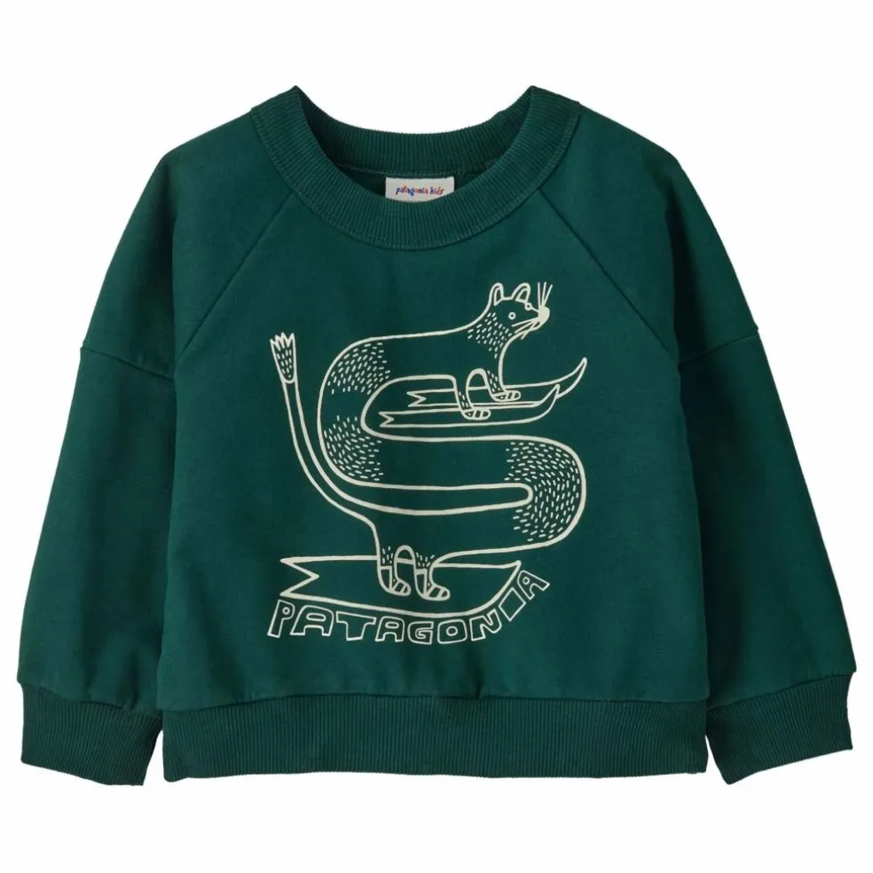 Sweat Crew Coton Bio Bébé | Vert
