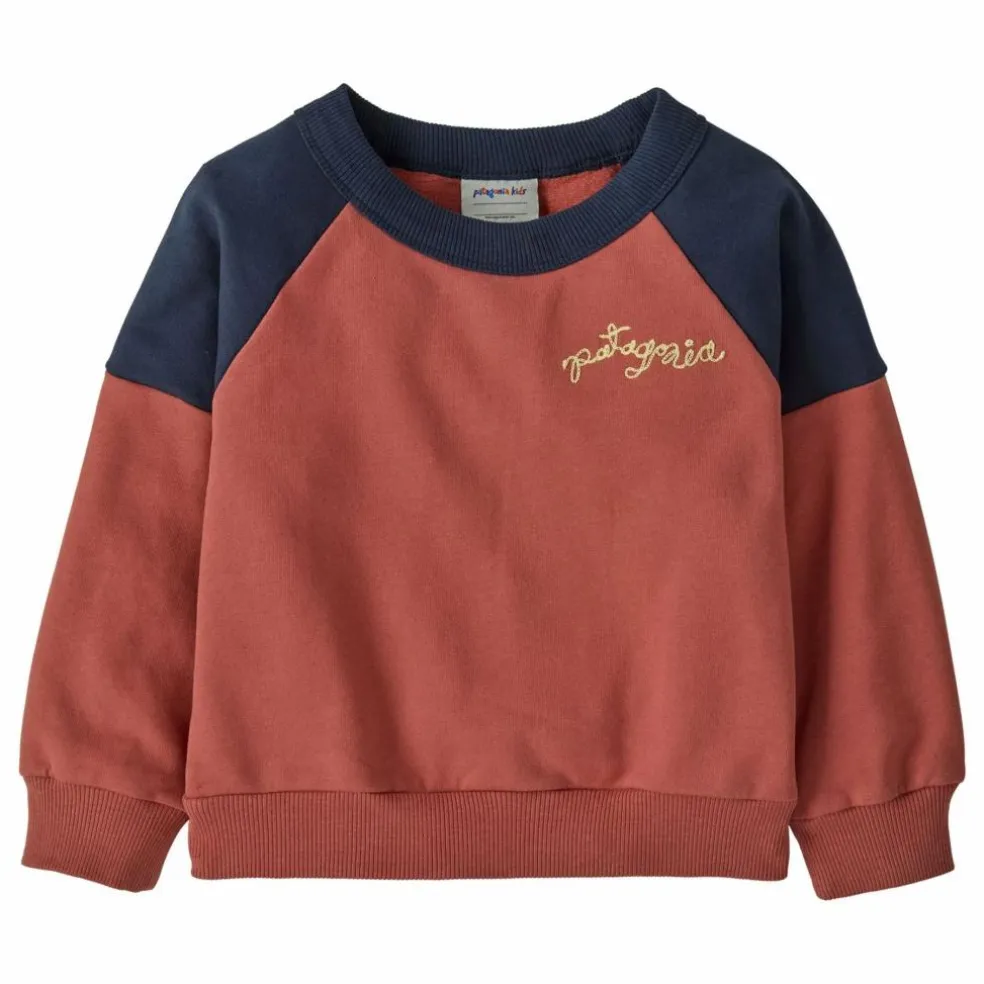 Sweat Crew Coton Bio Bébé | Terracotta