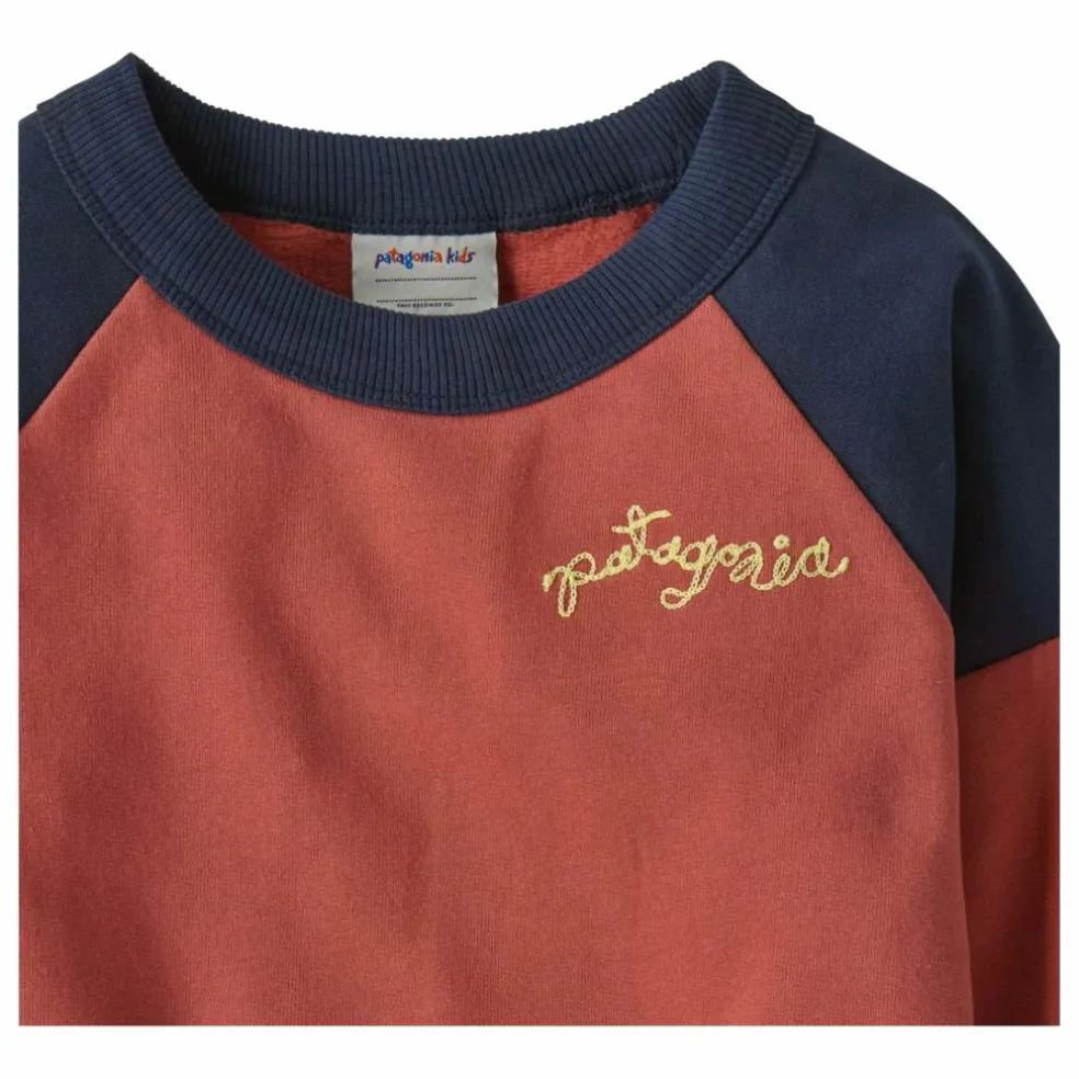 Sweat Crew Coton Bio Bébé | Terracotta