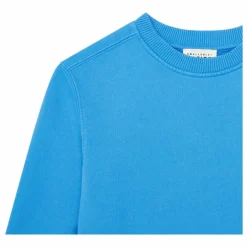 Sweat Crewneck Garçon Molleton Bio | Bleu azur
