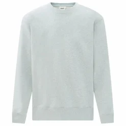 Sweat Crewneck Homme Molleton Bio | Gris chiné