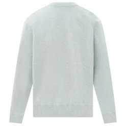 Sweat Crewneck Homme Molleton Bio | Gris chiné