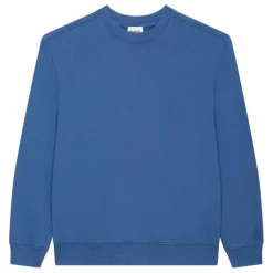 Sweat Crewneck Homme Molleton Bio | Bleu azur