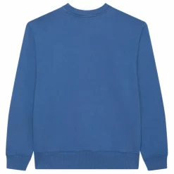 Sweat Crewneck Homme Molleton Bio | Bleu azur