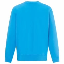 Sweat Crewneck Homme Molleton Bio | Bleu azur