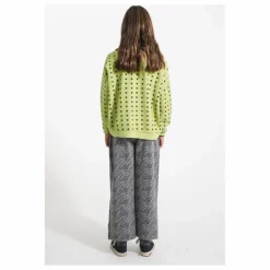 Sweat Côtelé Etoiles Coton Bio | Vert
