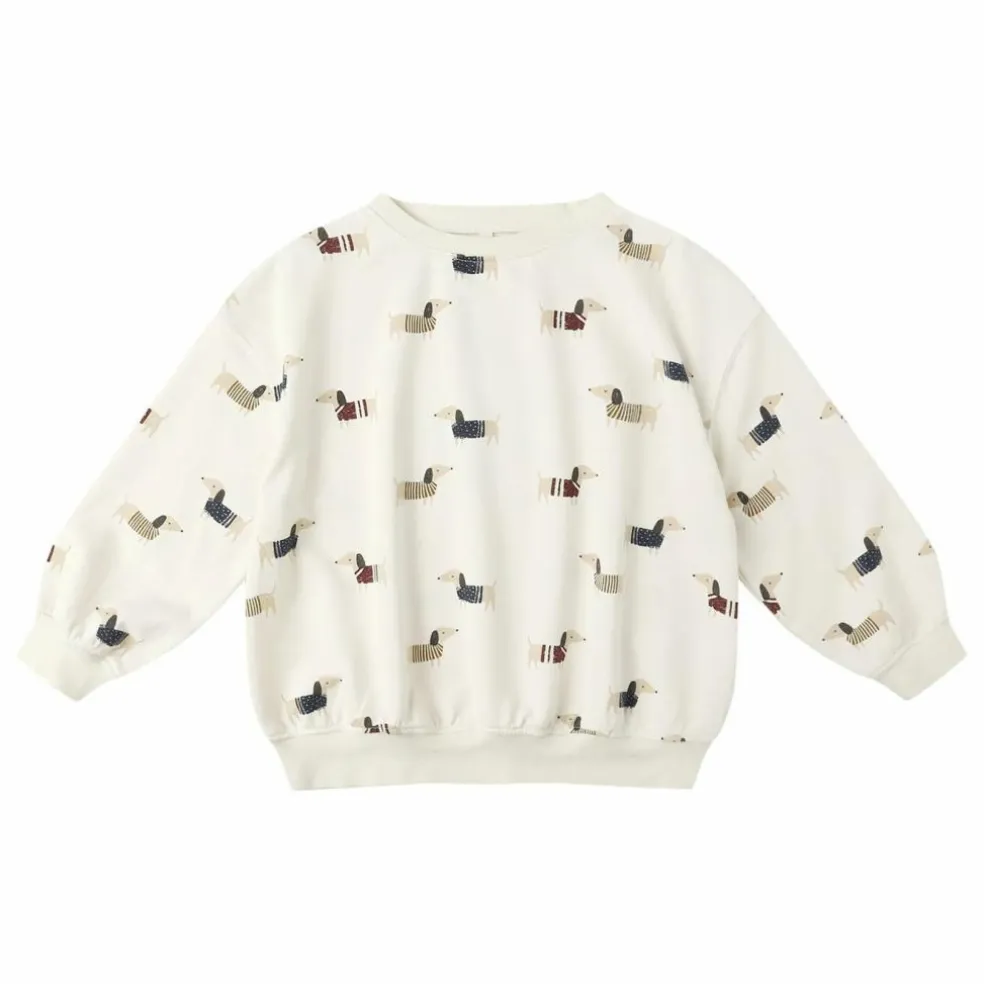 Sweat Dachshund | Ecru