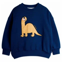 Sweat Dino Coton Bio | Bleu marine