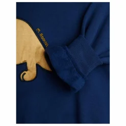 Sweat Dino Coton Bio | Bleu marine