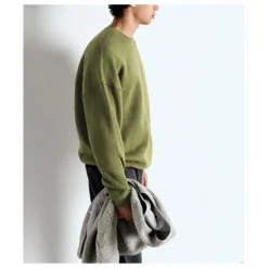 Sweat Doven Coton Bio | Vert kaki